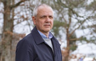 Bildet viser overlege Preben Aavitsland i Folkehelseinstituttet.