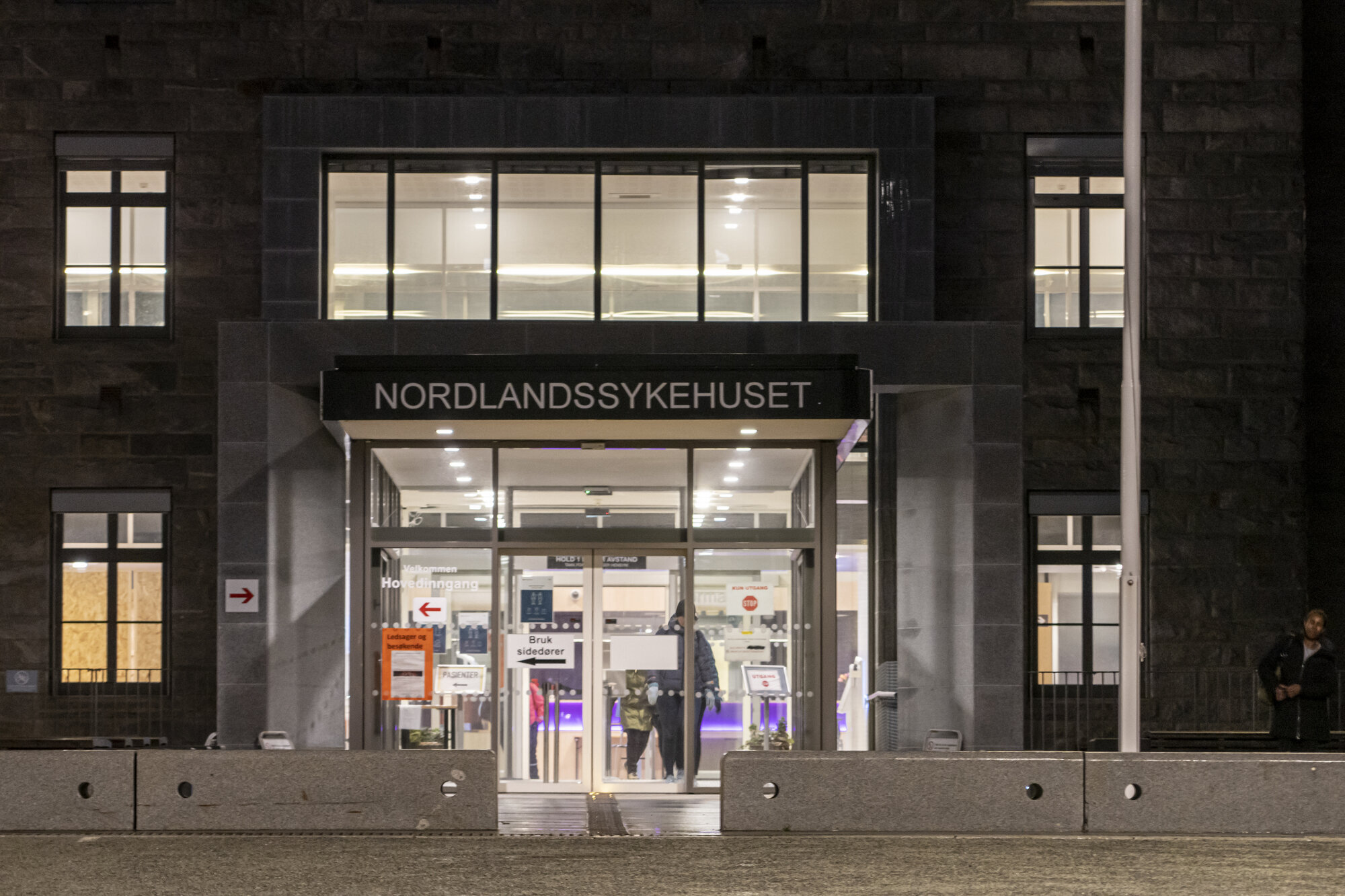 Nordlandssykehusets hovedinngang
