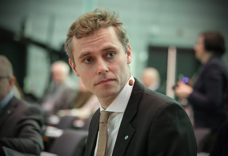 Bildet viser forsknings- og høyere utdanningsminister Ola Borten Moe