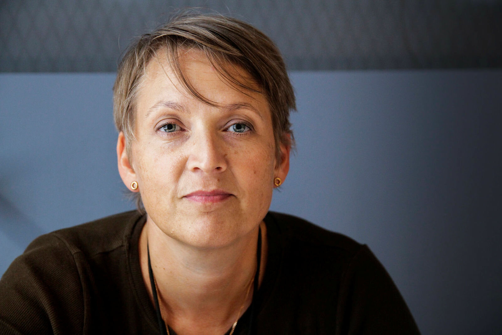 Bildet viser HTV i Kreftforeningen, Jannicke Rabben