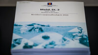 Bilde av revidert nasjonalbudsjett