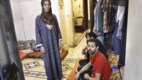 Palestinske flyktninger i Saida, Libanon