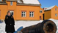 Bildet viser professor Ingunn Elstad på Skansen i Tromsø.