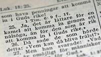 Bibelsitat Bilde av et bibelsitat