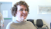 Nærbilde av Berit Nygård.