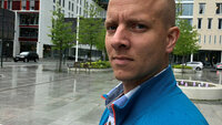 Bildet viser Kenneth Grip, foretakstillitsvalgt for NSF på St. Olavs hospital i Trondheim