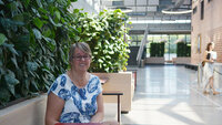 Bildet viser Greta Hilding.