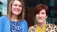 Liv Ødbehr og Eva Nilsen