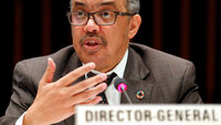 Bildet viser Tedros Ghebreyesus.